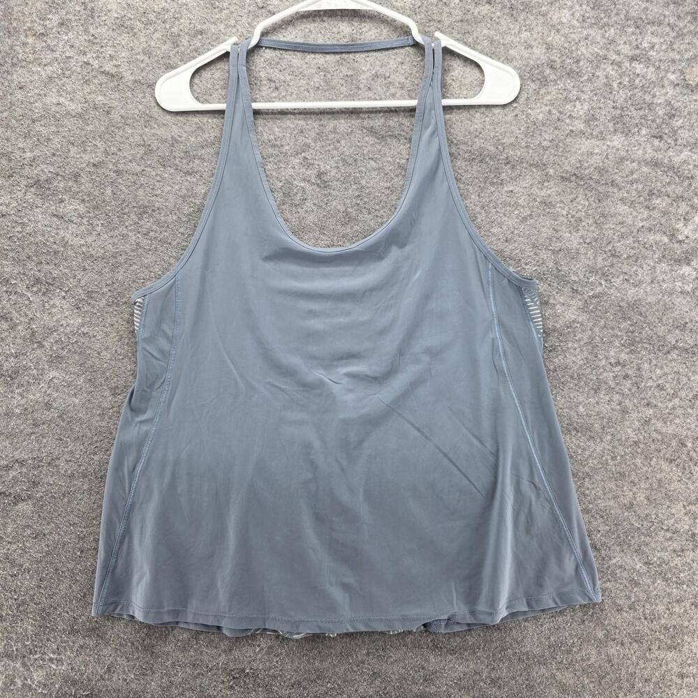 Lululemon Tank Top Womens 8 Racerback Athletic Yoga Gym Lightweight Patterned